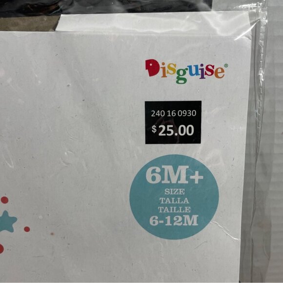 Disney Baby Ursula Infant Halloween Costume 6-12 Mo by Disguise Little Mermaid - Picture 4 of 9